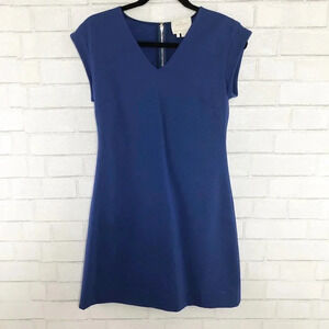 Kate Spade Blue Cap Sleeve Mini Dress, Size 2